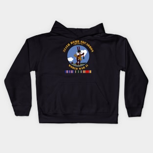 324th Bomb Squadron - WWII w EU SVC Kids Hoodie